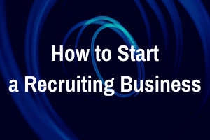 title image how to start a recruiting business